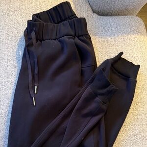 Lululemon Black Jogger Sweatpants